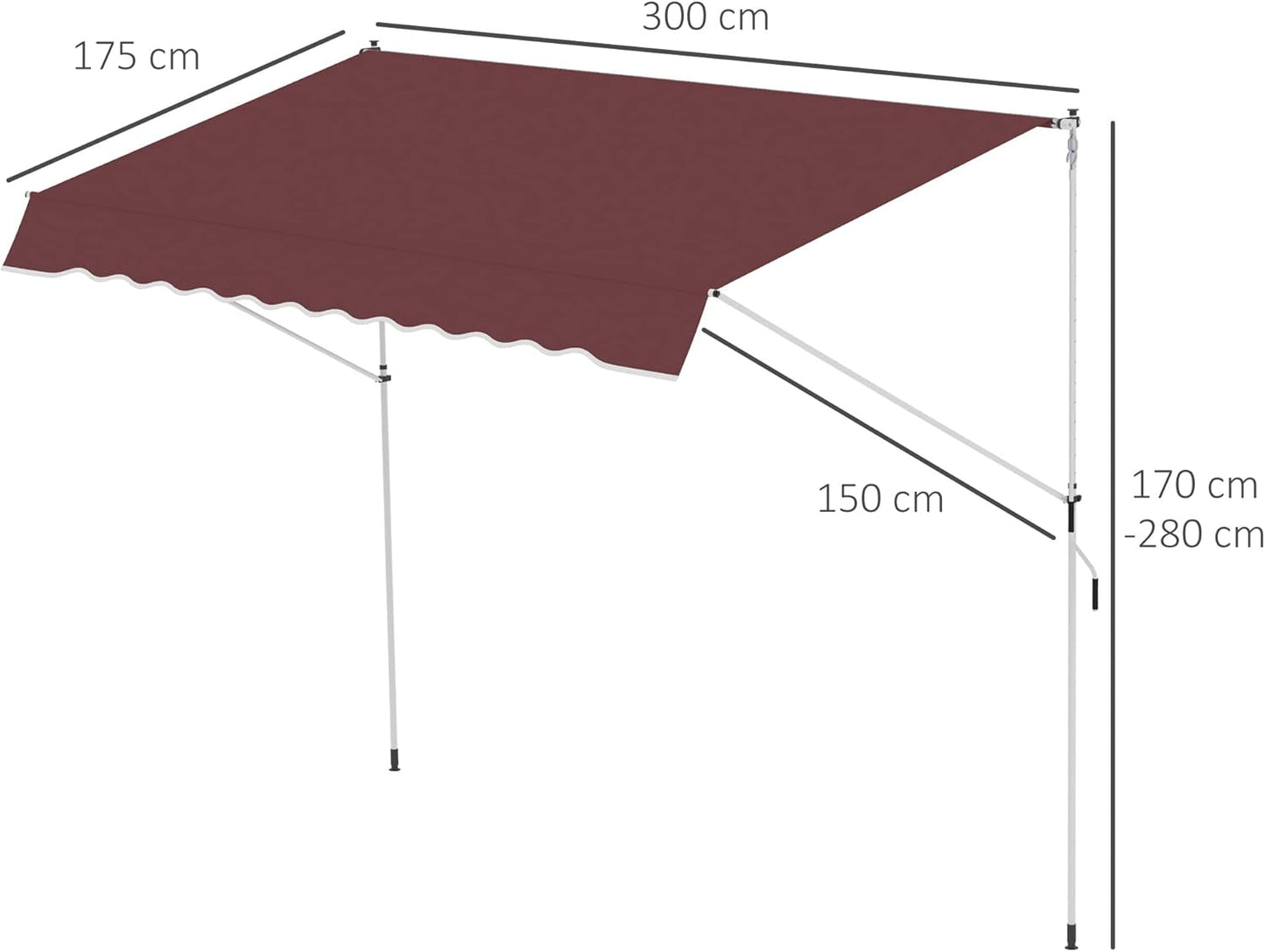 auvent rétractable pour terrasse
