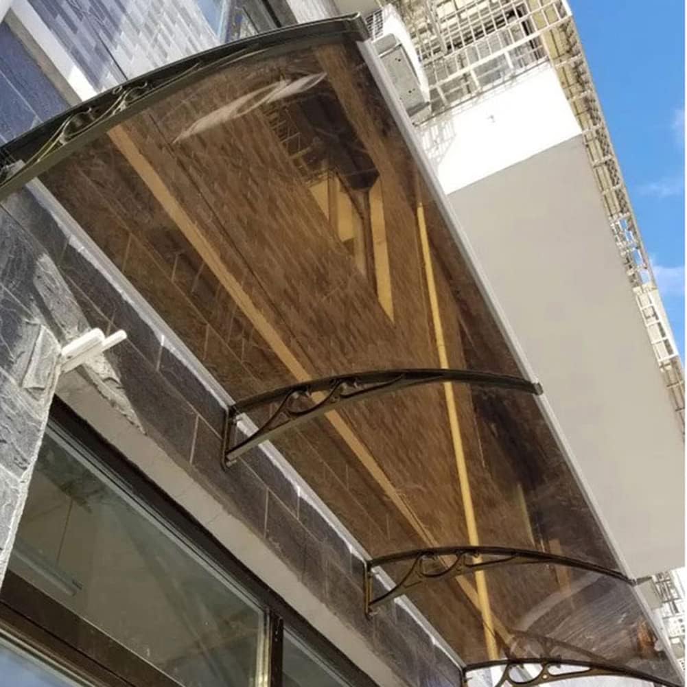 auvent de porte marquise 240x60cm