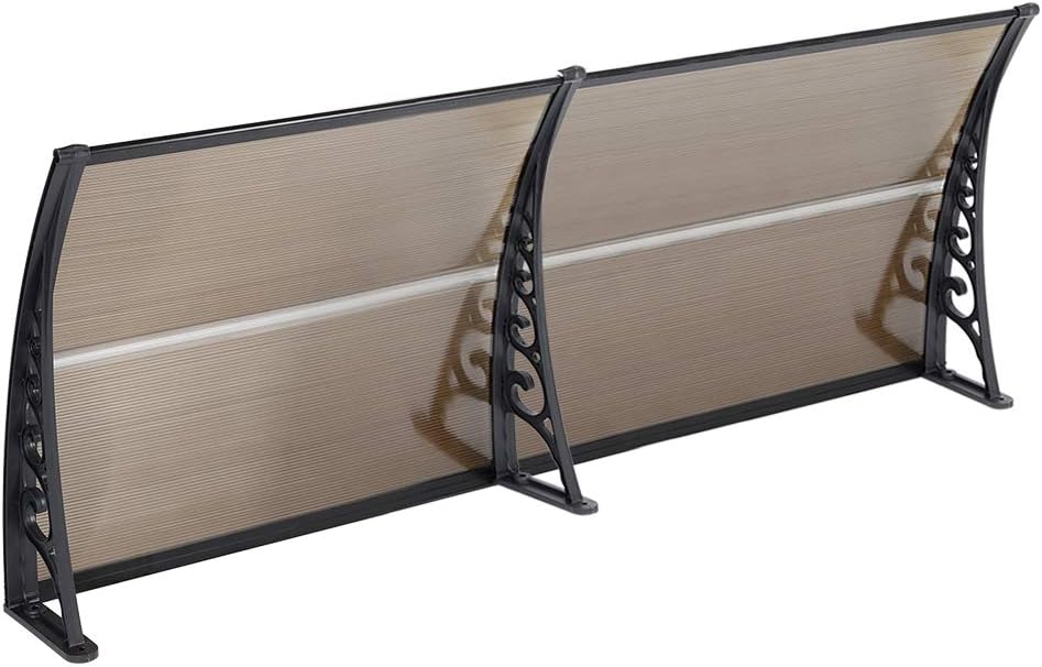 marquise et auvent de porte 160x60cm