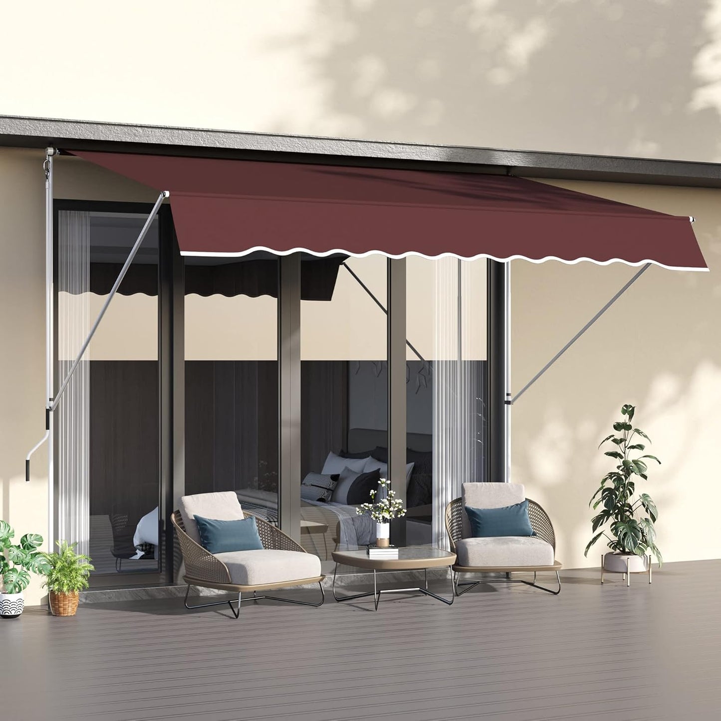 auvent rétractable pour terrasse