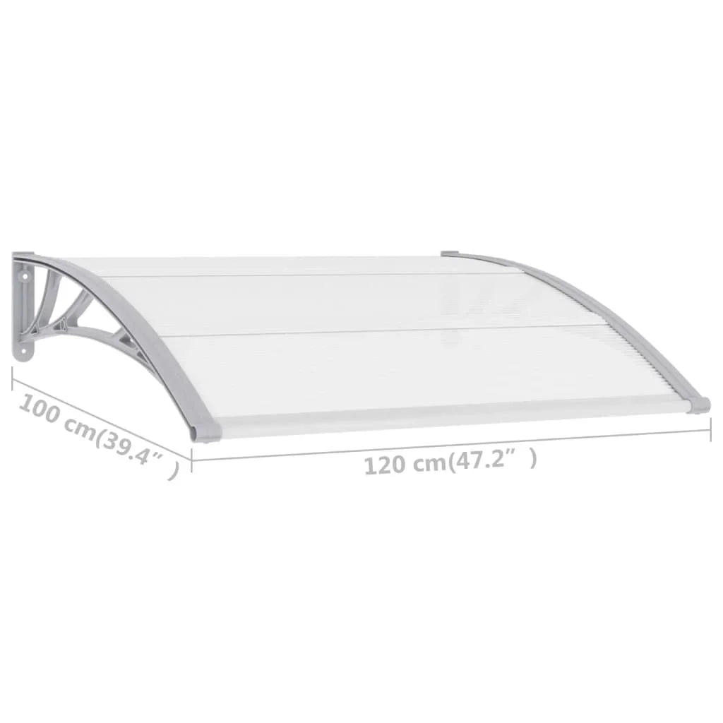 dessus de porte marquise 120x100cm