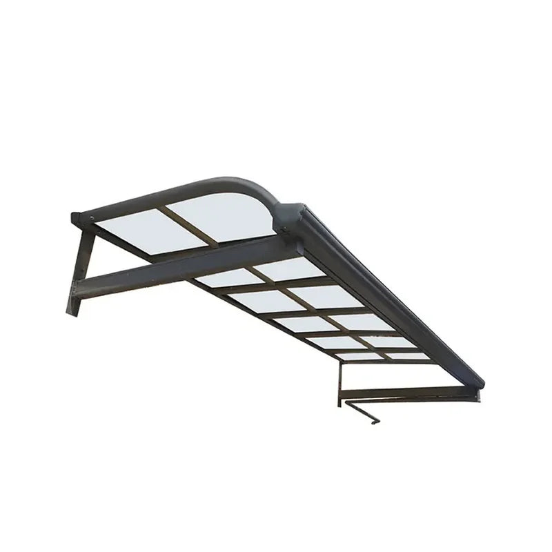 auvent aluminium porte de garage 200x150cm