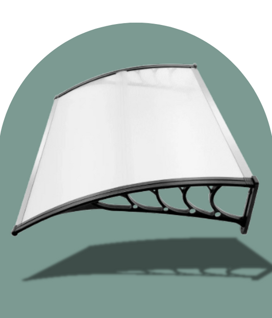 auvent marquise contemporaine 150x90cm