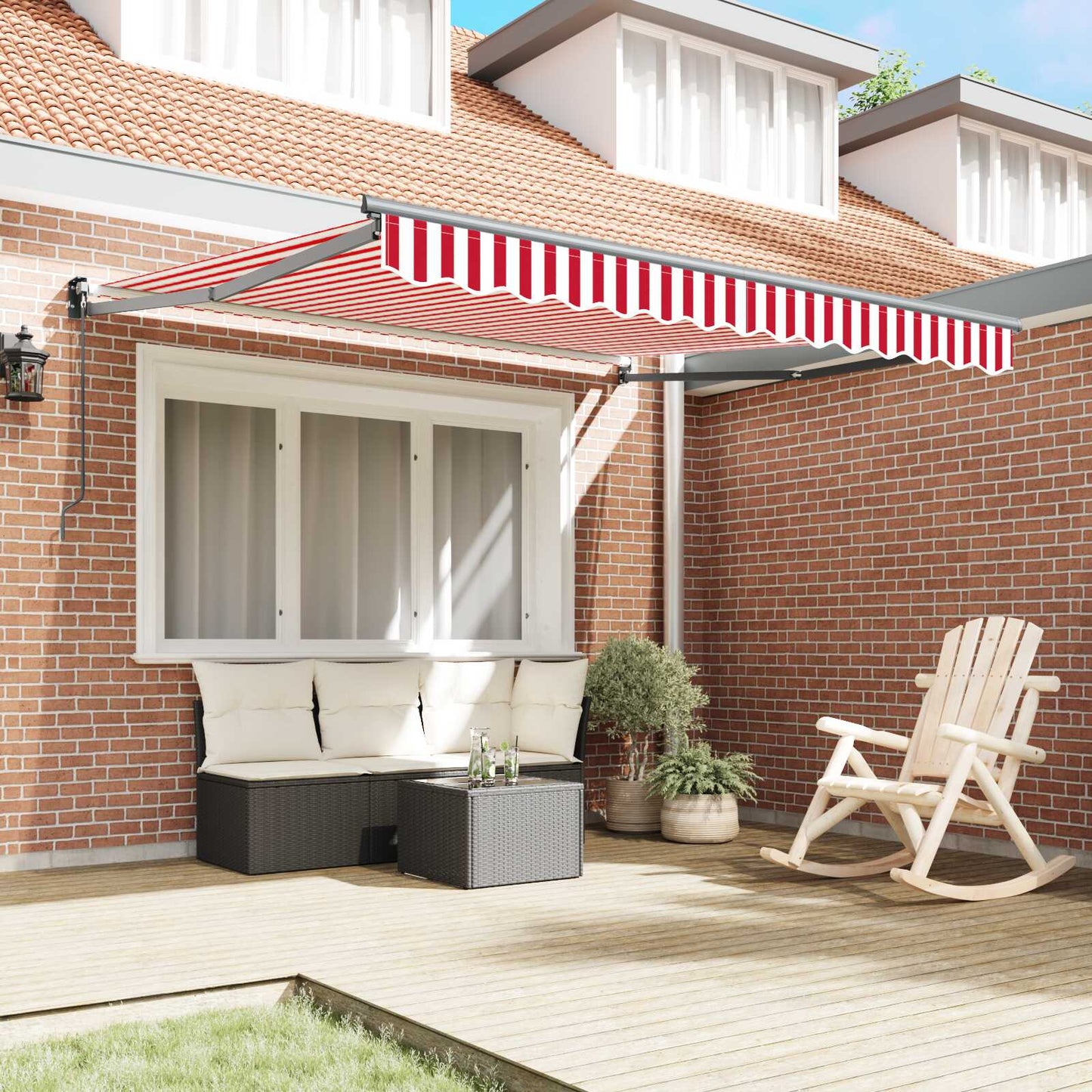 auvent toile pour terrasse 200x120cm