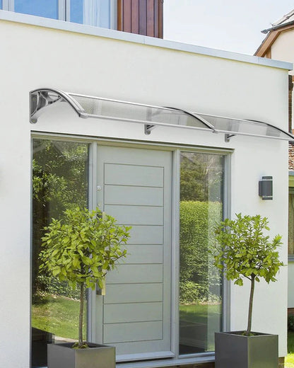 marquise de porte blanche 190x100cm