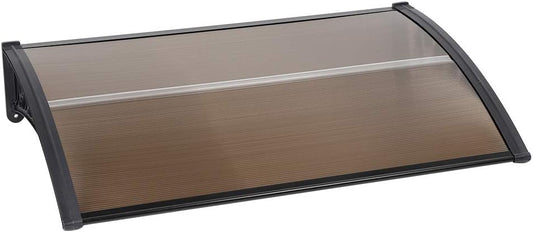marquise auvent de porte 100x60cm