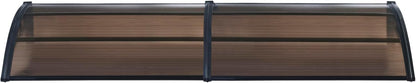 marquise et auvent de porte 240x80cm
