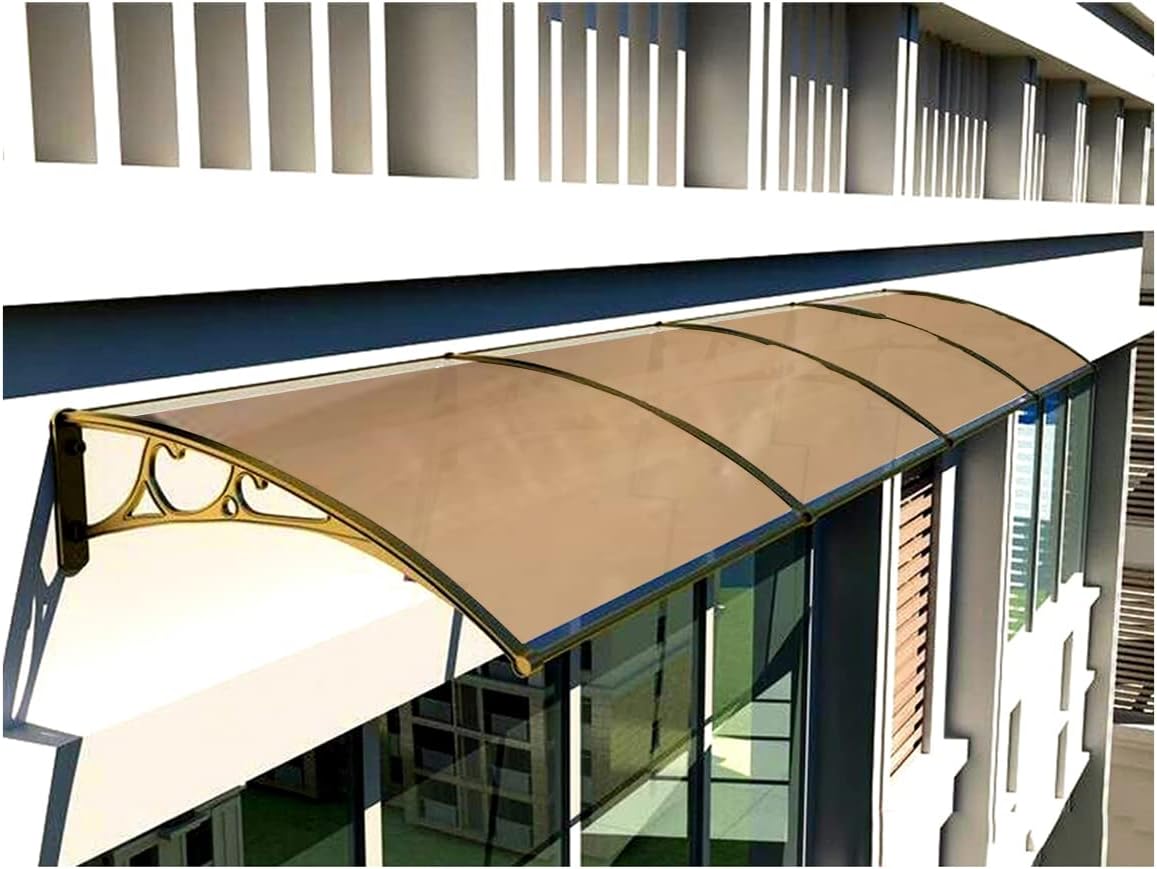auvent de porte marquise 240x60cm