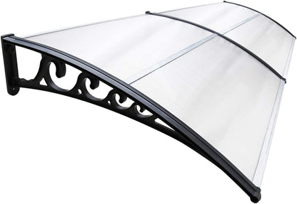 marquise de porte blanc 200x60cm