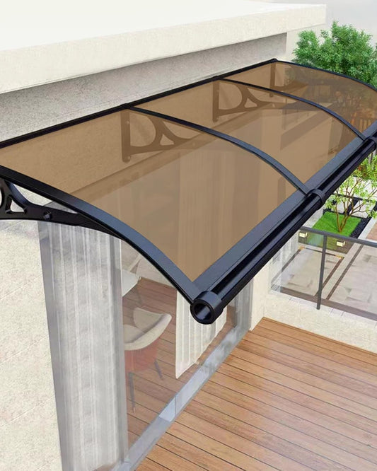auvent de porte marquise 240x60cm