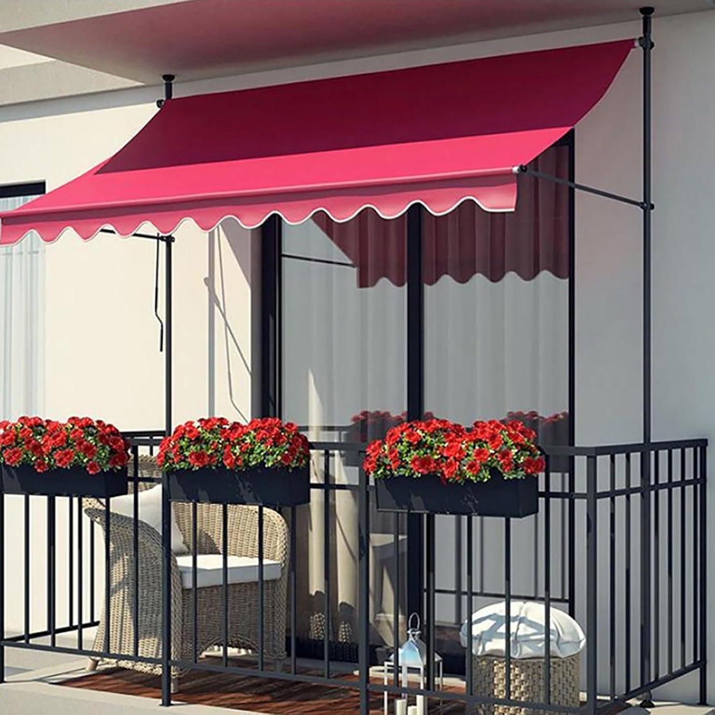 auvent rétractable pour terrasse