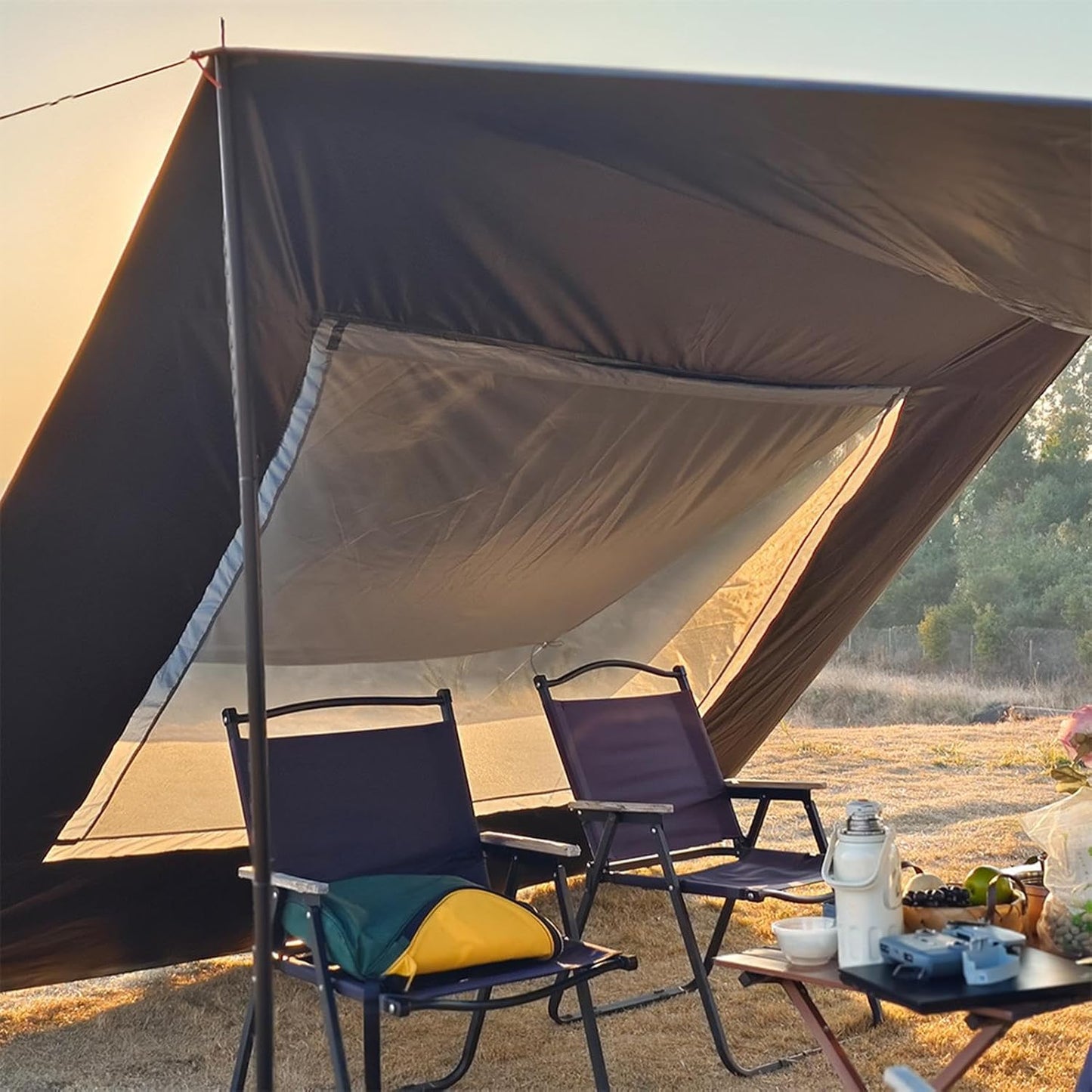 caravane auvent