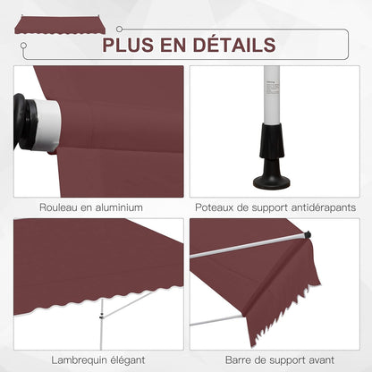 auvent rétractable pour terrasse