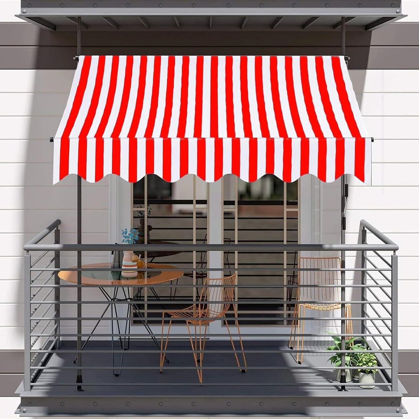 auvent balcon sans percage