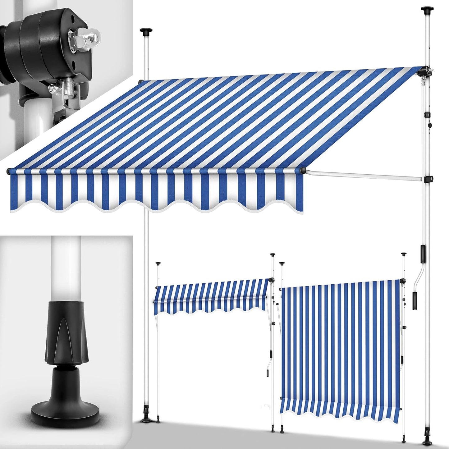 auvents terrasse 200x120cm