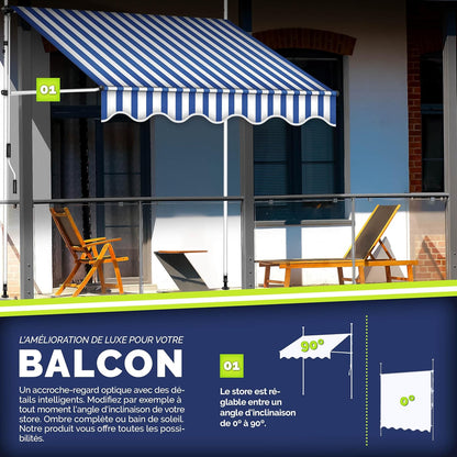 auvents terrasse 200x120cm