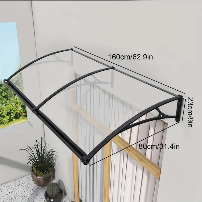 marquise de porte ancienne 160x80cm