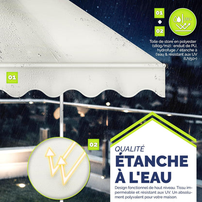 auvent terrasse retractable