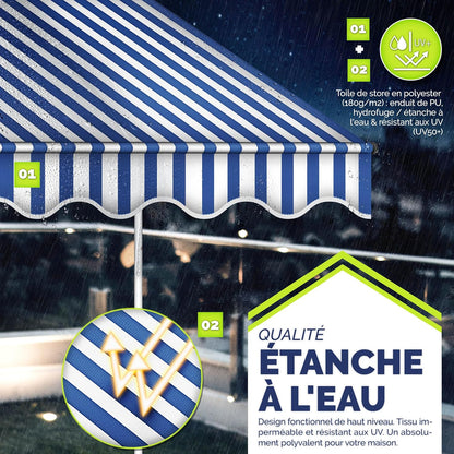 auvents terrasse 200x120cm