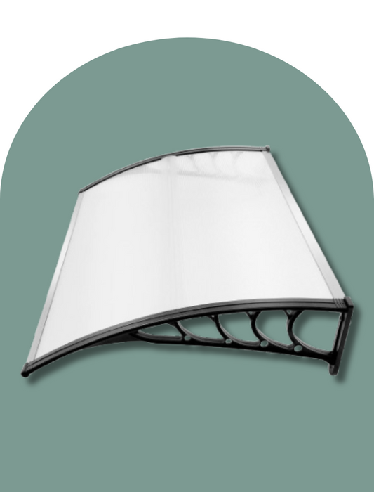 auvent marquise contemporaine 150x90cm