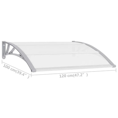 dessus de porte marquise 120x100cm