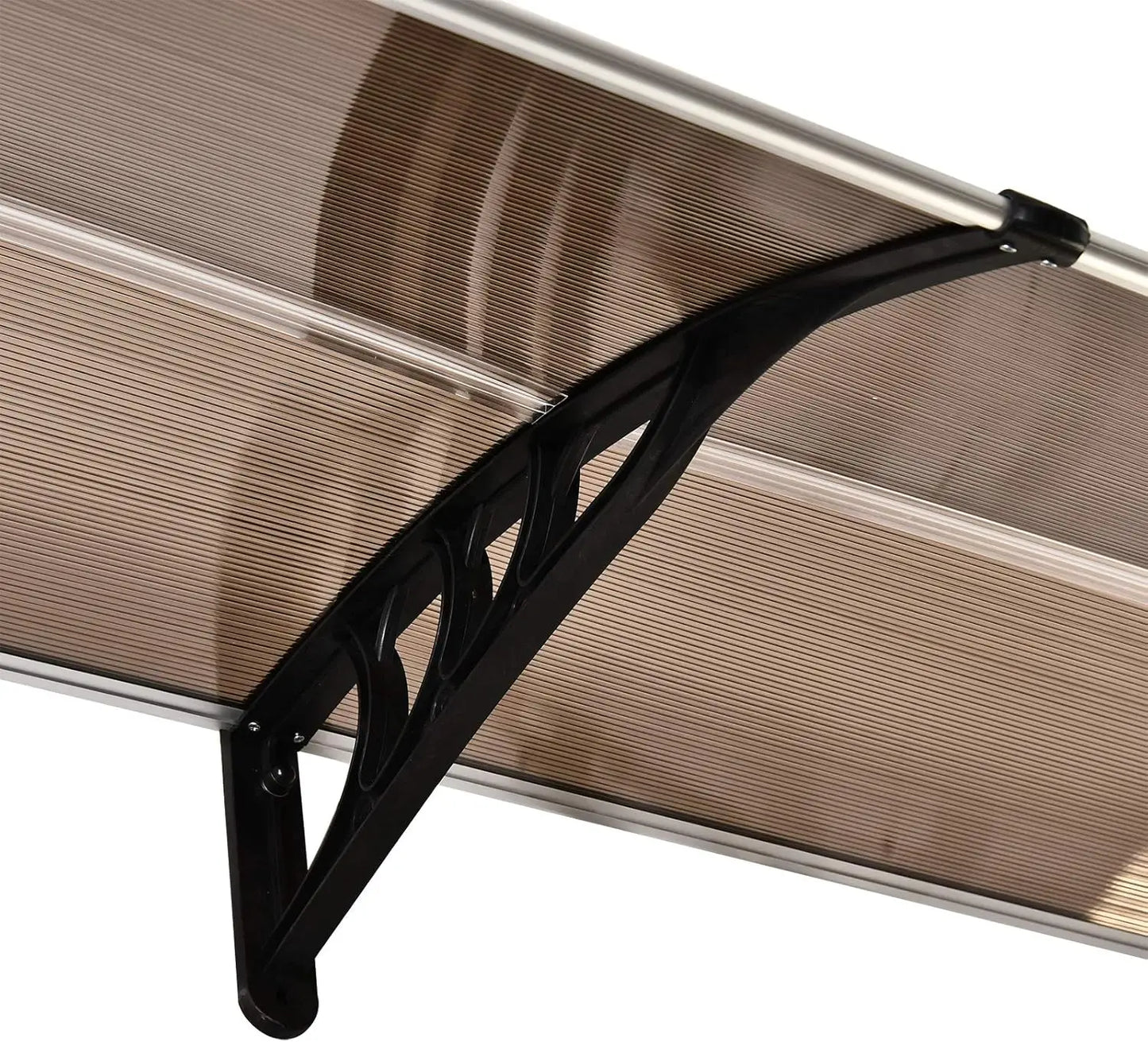 auvent de porte grande largeur 270x100cm