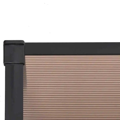 marquise auvent moderne 240x90cm