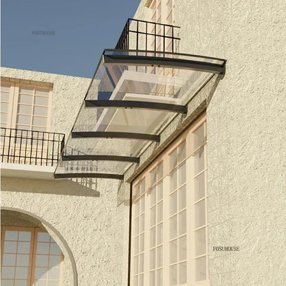 marquise auvent verre 300x120cm