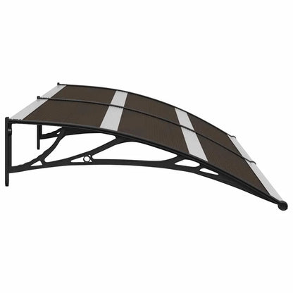 auvent de porte exterieur 200x75cm
