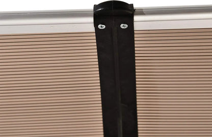 auvent de porte bois 190x100cm