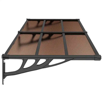 marquise auvent moderne 240x90cm