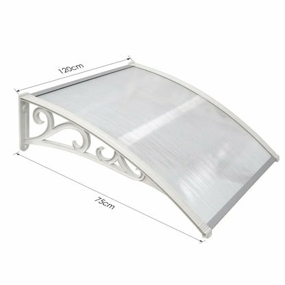 marquise pour dessus de porte 120x75cm