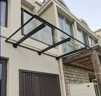 marquise porte de garage 200x120cm