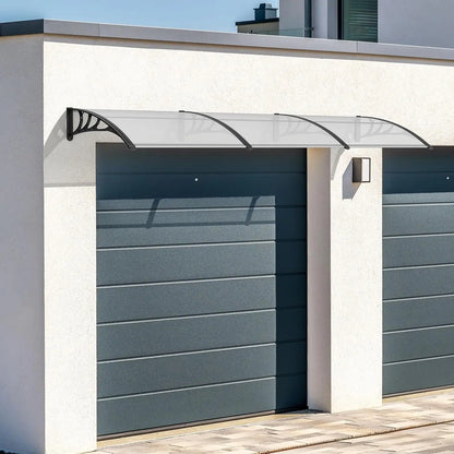 marquise de porte blanche 190x100cm