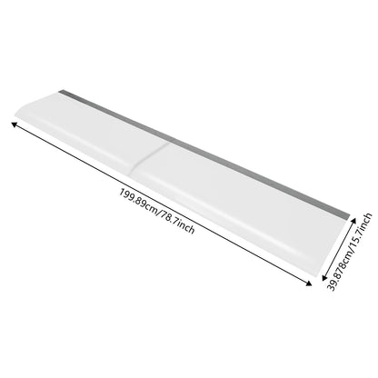 marquise de porte d entree 200x40cm