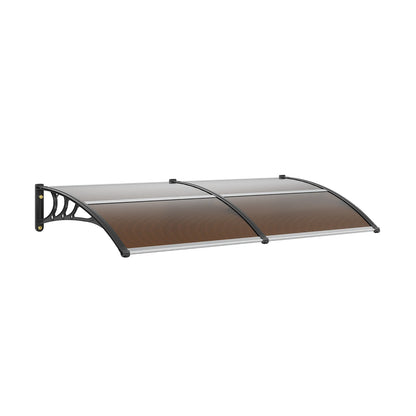 auvent de porte en bois 120x40cm