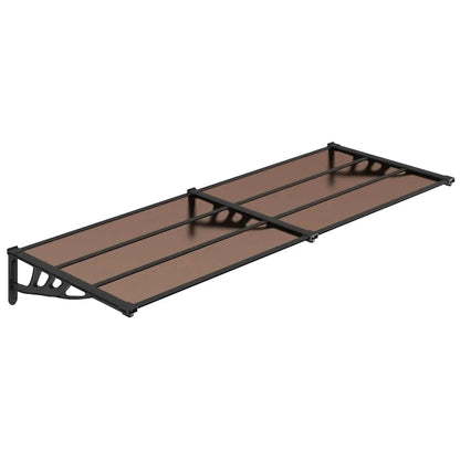 marquise auvent moderne 240x90cm