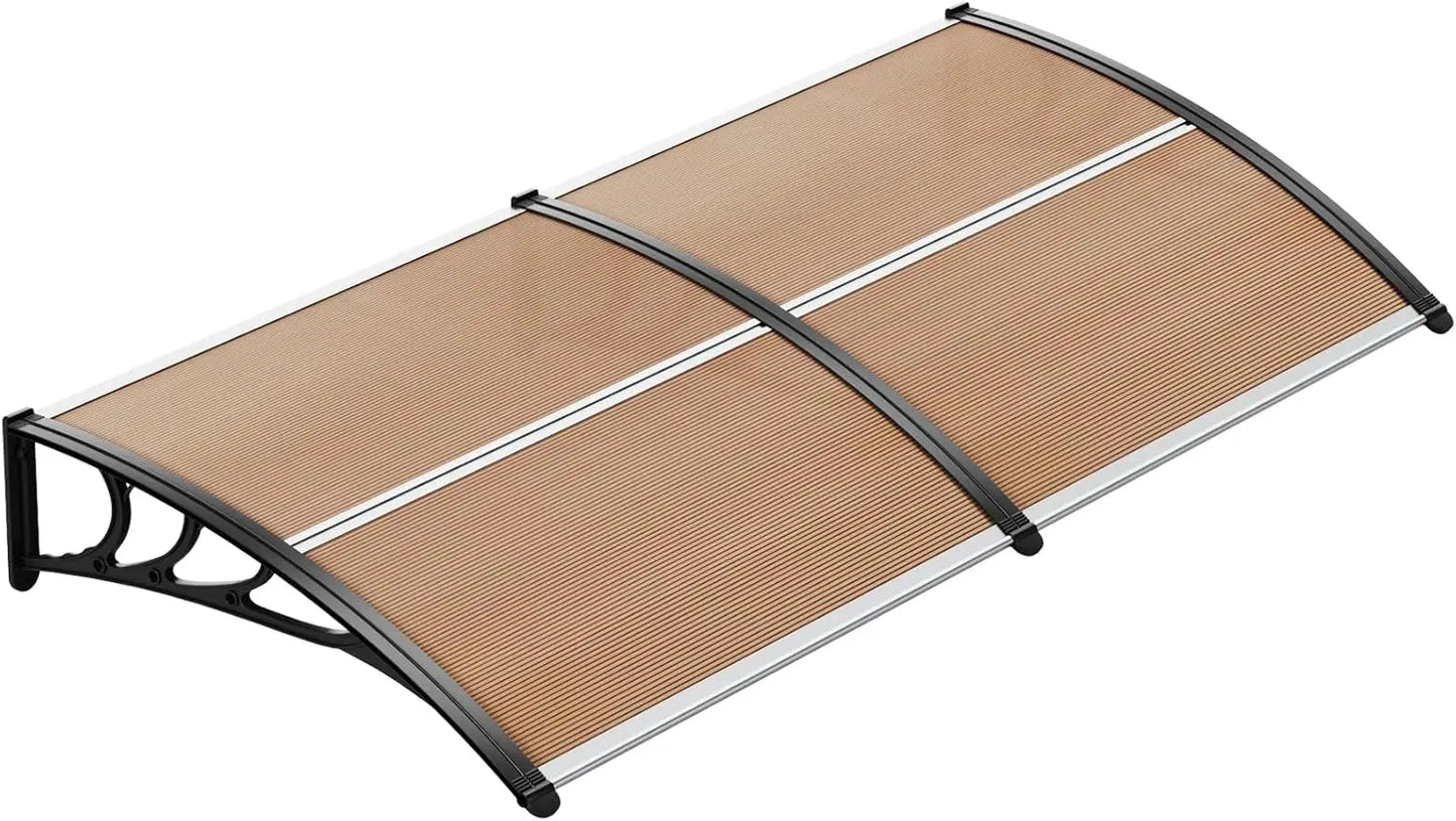 auvent de porte grande largeur 270x100cm
