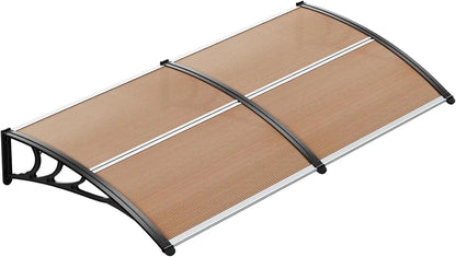 auvent de porte bois 190x100cm