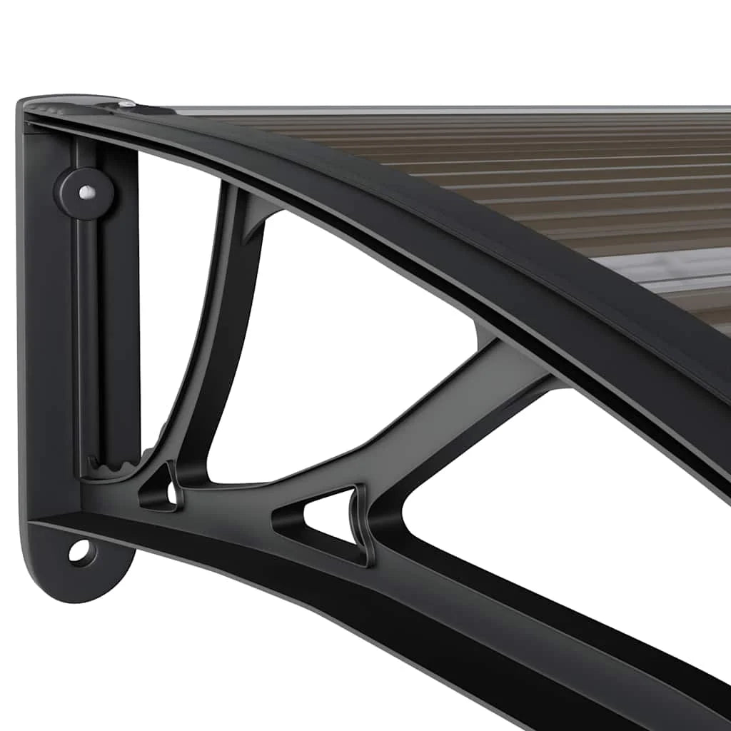 auvent de porte exterieur 200x75cm