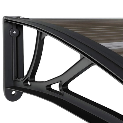 auvent de porte exterieur 200x75cm