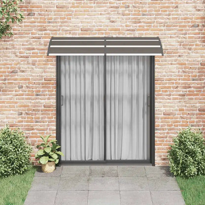 auvent de porte exterieur 200x75cm