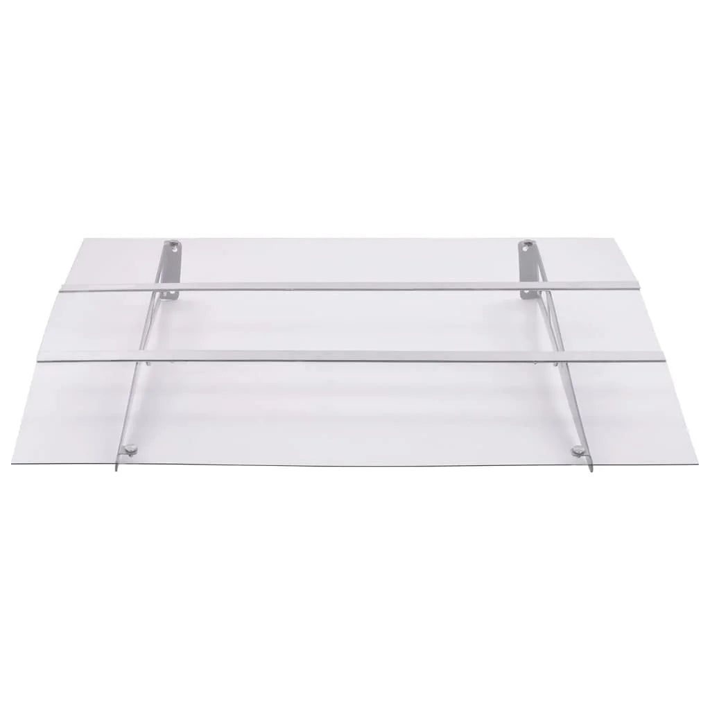 auvent de porte avec paroi 150x90cm