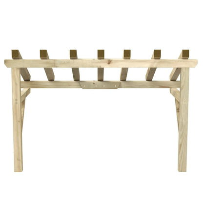 marquise auvent bois 200x100cm
