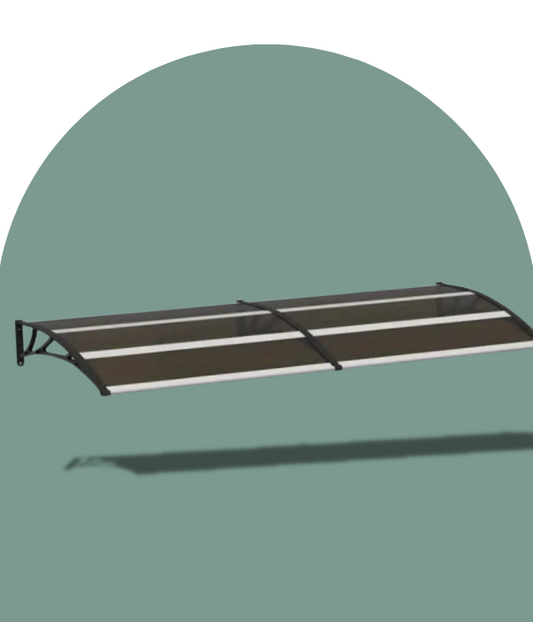 auvent de porte exterieur 200x75cm