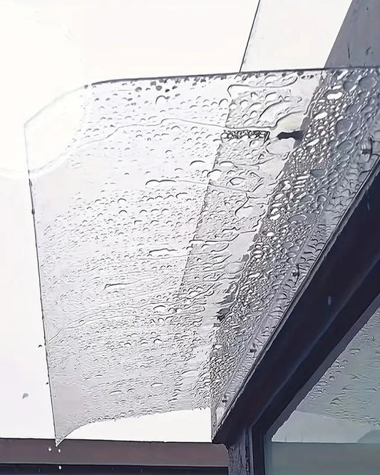 une marquise de porte 50x50cm