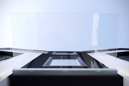 auvent de porte avec led 150x100cm