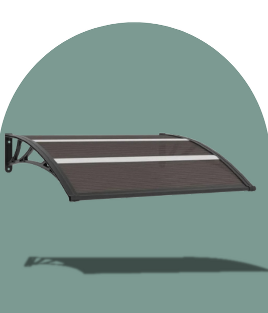 marquise de porte 120x80cm
