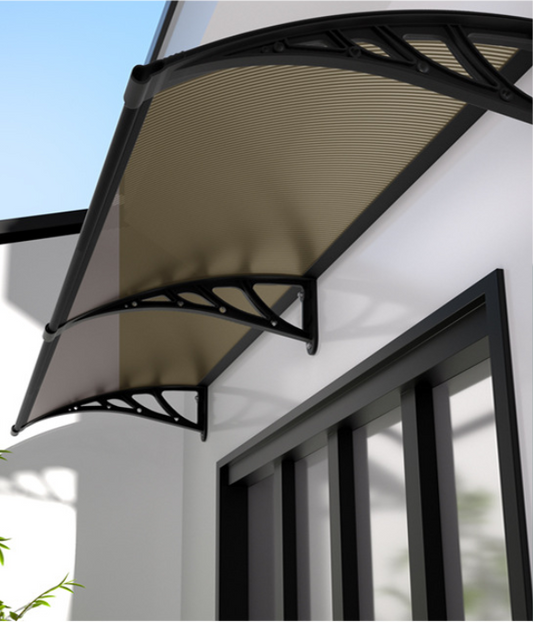 auvent de porte grande largeur 270x100cm